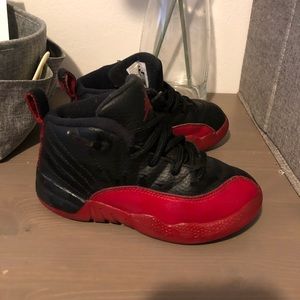 Air Jordan 12 Retro Boys Toddler Flu Game Size 10c